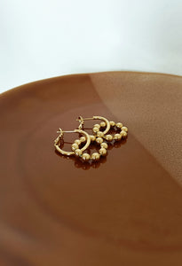 Boucles d'oreilles CRÉOLES BUBBLE