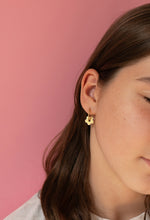 Charger l&#39;image dans la galerie, ♥ Boucles d&#39;oreilles CRÉOLES ROSE
