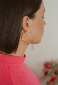 Boucles d'oreilles GRANDES CRÉOLES VENUS