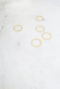 Bague NAMI - 5 anneaux - 2 tailles