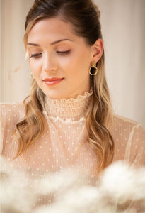 Boucles d'oreilles BLANCHETTE
