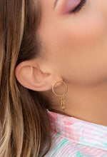 Charger l&#39;image dans la galerie, Boucles d&#39;oreilles RONDES BRIDGETTE
