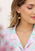 Charger l&#39;image dans la galerie, Boucles d&#39;oreilles ROSETTE
