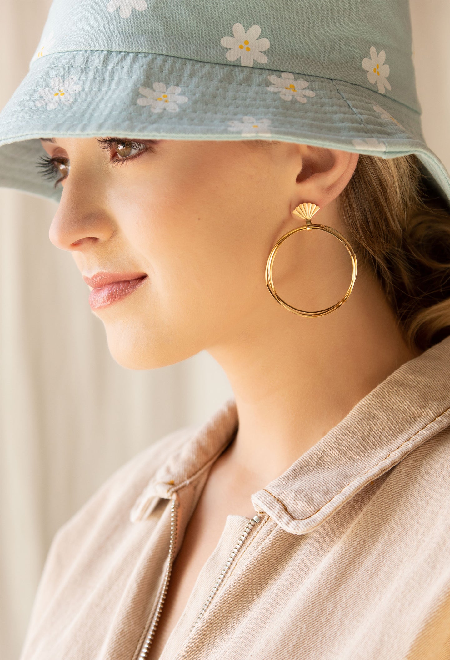 Boucles d'oreilles GRANDES LORETTE
