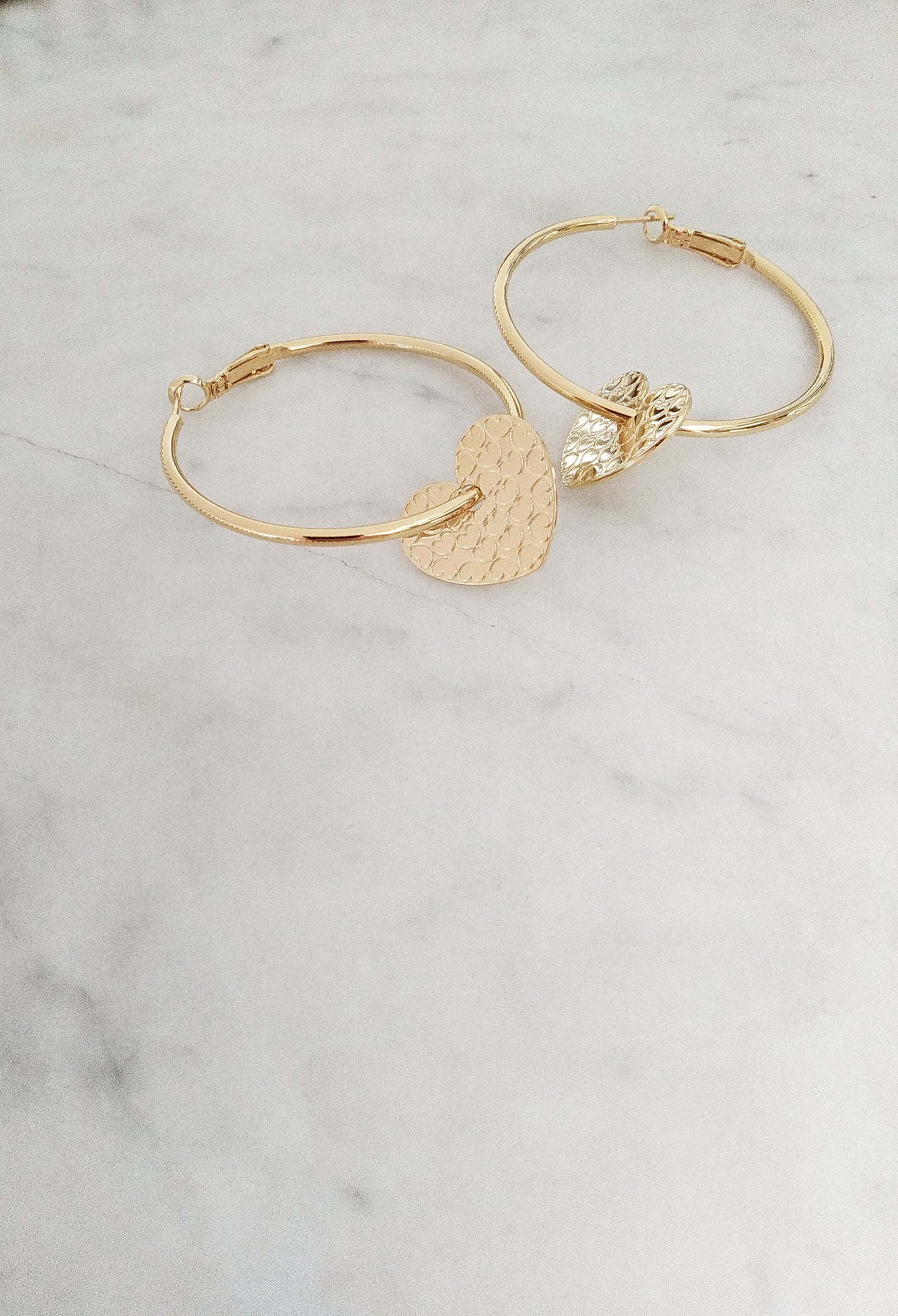 Boucles grandes créoles LINDA