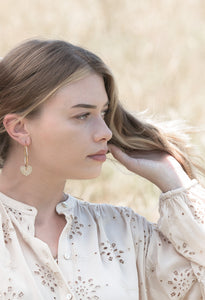 Boucles grandes créoles LINDA